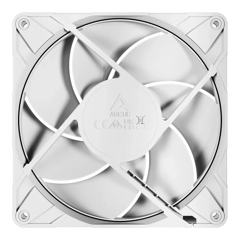 ARCTIC P14 Pro PST (White) 140 mm PWM ventiliatorius su kabelio skirstytuvu