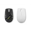 Belaidė kompaktiška pelė Lenovo Compact Mouse su baterija — ambidekstrinė, 1000 DPI, RF belaidė, 3 mygtukai, pilka