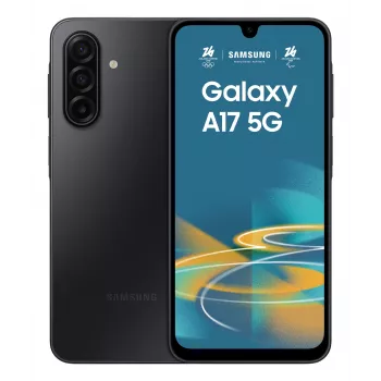 Samsung Galaxy A17 5G 17 cm (6.7 col.) hibridinis dviejų SIM Android 15 USB Type-C 4 GB 128 GB 5000 mAh juoda