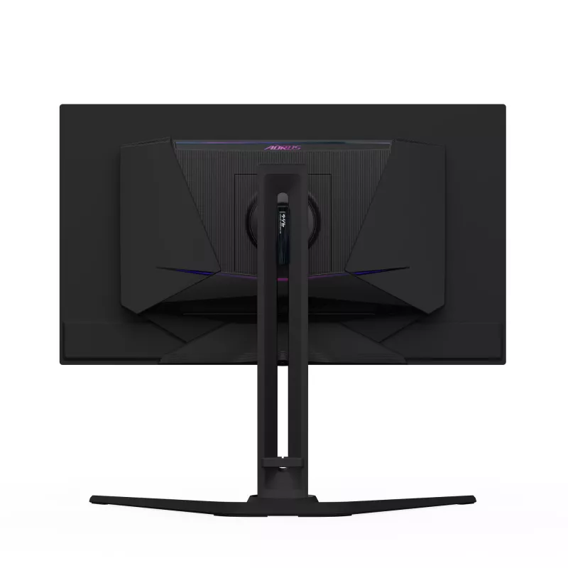 GIGABYTE AORUS FO27Q5P OLED QHD žaidimų monitorius - 2560 x 1440, 500Hz, 0.03ms, KVM, 300 cd/m², FreeSync Premium Pro, DisplayHDR True Juoda 500, DisplayPort 2.1