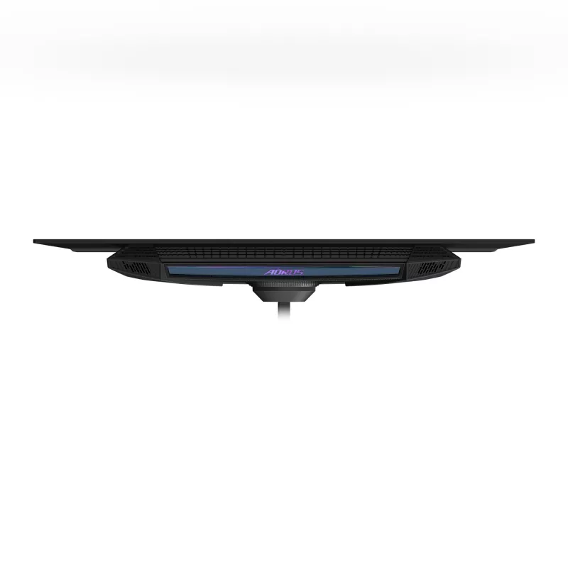 GIGABYTE AORUS FO27Q5P OLED QHD žaidimų monitorius - 2560 x 1440, 500Hz, 0.03ms, KVM, 300 cd/m², FreeSync Premium Pro, DisplayHDR True Juoda 500, DisplayPort 2.1