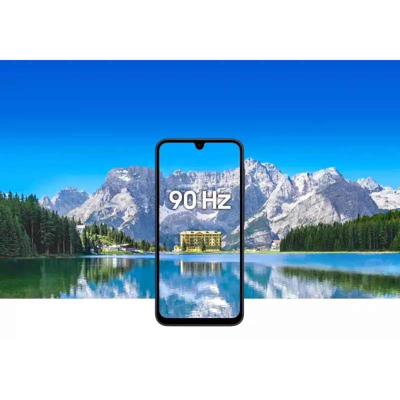 Išmanusis telefonas „Samsung Galaxy A17 5G“ 6,7 colio Super AMOLED 90 Hz 128 GB pilka, 4 GB RAM, 5000 mAh, hibridinė dviejų SIM kortelių, IP54
