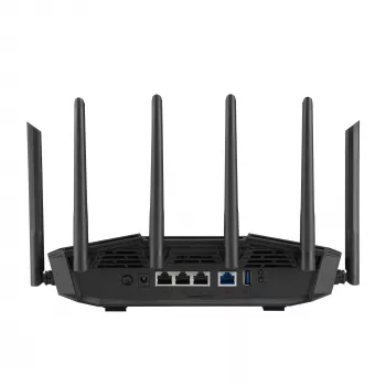 ASUS 90IG0A30-MO9C00 belaidis maršrutizatorius 2.5 Gigabit Ethernet Triju juostų (2.4 GHz / 5 GHz / 6 GHz) Juoda