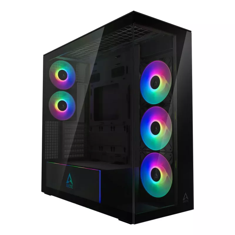 PC Case ARCTIC Xtender (Mirror Black) Midi Tower Black