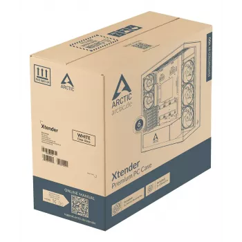 ARCTIC Xtender (White) Premium E-ATX PC Case