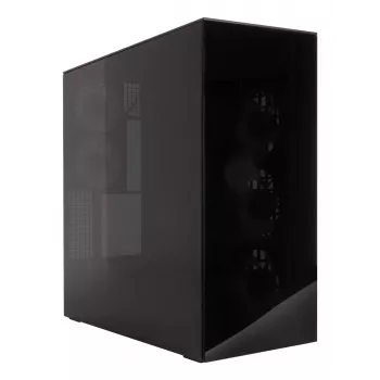 ARCTIC Xtender (Black) Premium E-ATX PC Case, Midi Tower, PC, Black, EATX, Metal, Tempered glass, Gaming