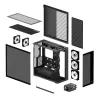 ARCTIC Xtender (Black) Premium E-ATX PC Case, Midi Tower, PC, Black, EATX, Metal, Tempered glass, Gaming