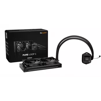 be quiet PURE LOOP 3 procesoriaus viskas viename skysčio aušintuvas 12 cm juodas 1 vnt.