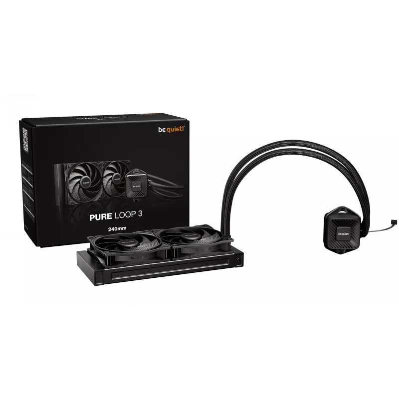 be quiet PURE LOOP 3 procesoriaus viskas viename skysčio aušintuvas 12 cm juodas 1 vnt.