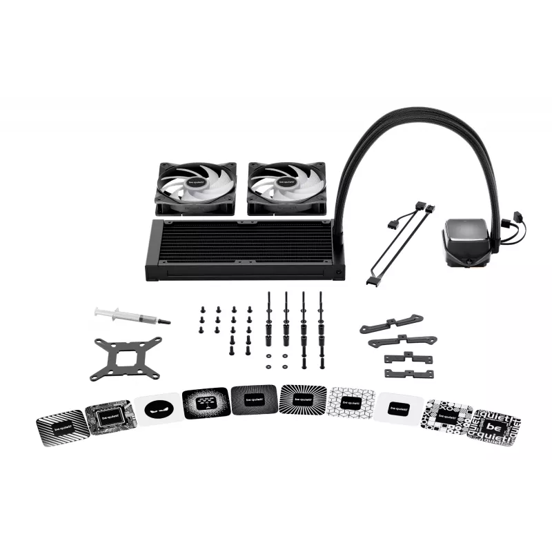 be quiet! PURE LOOP 3 LX procesoriaus viskas viename skysčio aušintuvas 12 cm Juoda 1 vnt.