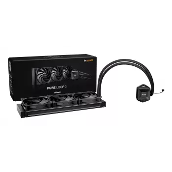 be quiet PURE LOOP 3 procesoriaus viskas viename skysčio aušintuvas 12 cm juodas 1 vnt.