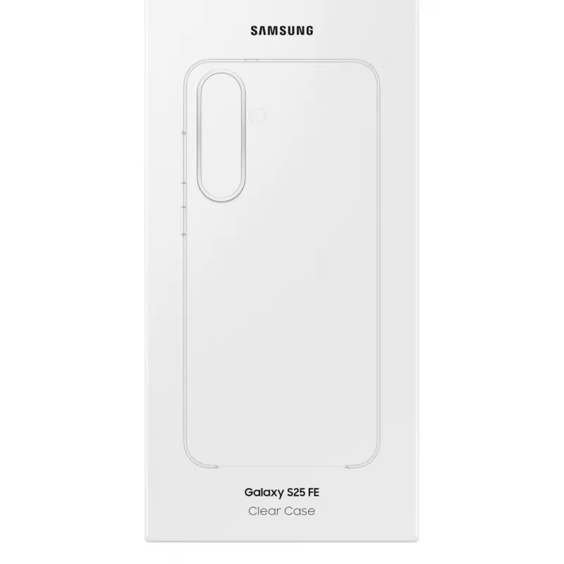 Samsung Clear Case, skirtas Galaxy S25 FE, Dangtelis, Samsung, Galaxy S25 FE, 17 cm (6,7 col.), Skaidrus