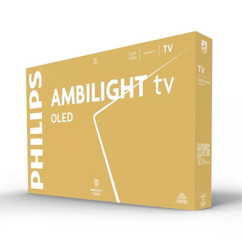 Philips 48OLED770 121.9 cm (48 colių) 4K Ultra HD išmanusis televizorius Wi-Fi juodas