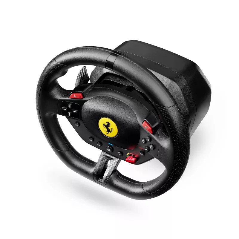Thrustmaster T98-P FERRARI 296 GTB Juodas Vairas + Pedalai PC, PlayStation 4, PlayStation 5