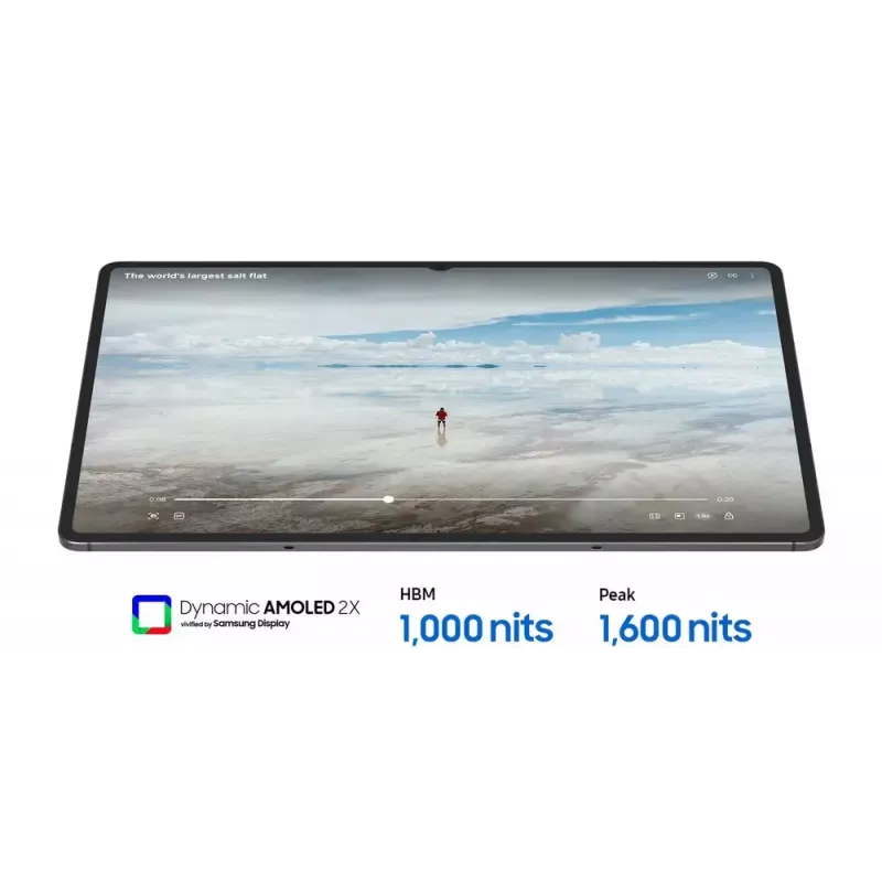 Samsung Galaxy Tab S11 Ultra 5G 256 GB 37,1 cm (14,6 colio) 12 GB Wi-Fi 7 (802.11be) Pilka