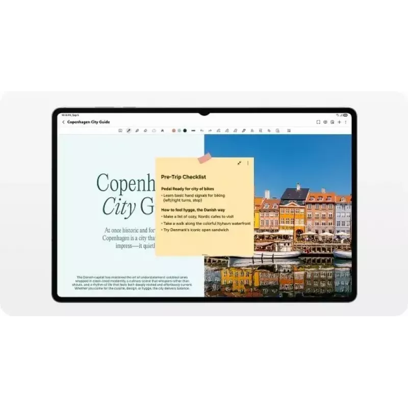 Samsung Galaxy Tab S11 Ultra 5G 256 GB 37,1 cm (14,6 colio) 12 GB Wi-Fi 7 (802.11be) Pilka