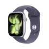 APPLE Watch Series 11 GPS 46mm sidabrinis aliuminio korpusas su purpuriniu Fog Sport dirželiu M/L