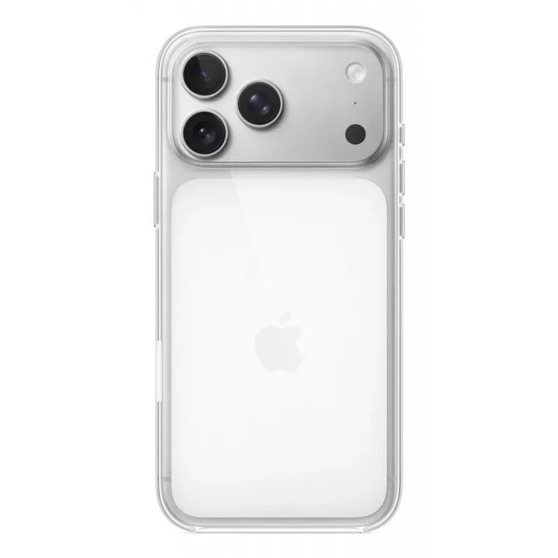 “Apple” permatomas dėklas su “MagSafe”, skirtas “iPhone 17 Pro Max”, permatomas