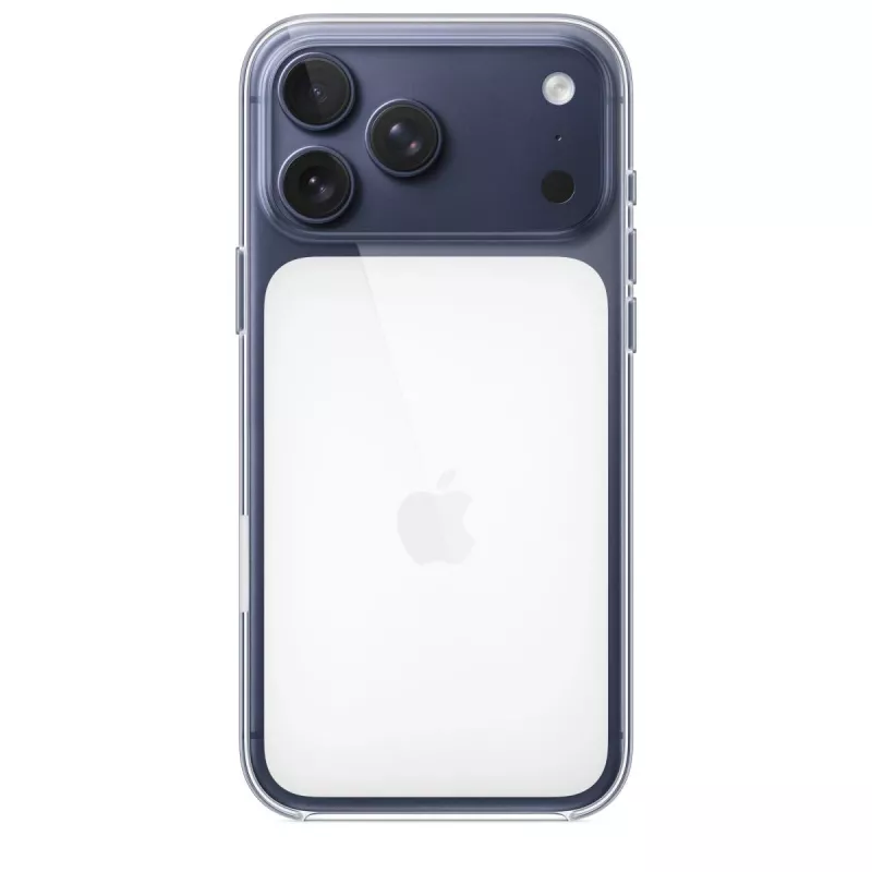 “Apple” permatomas dėklas su “MagSafe”, skirtas “iPhone 17 Pro Max”, permatomas