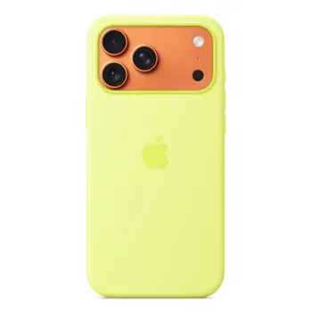 APPLE iPhone 17 Pro Max - Silicone Case With Magsafe - Neon Geltona