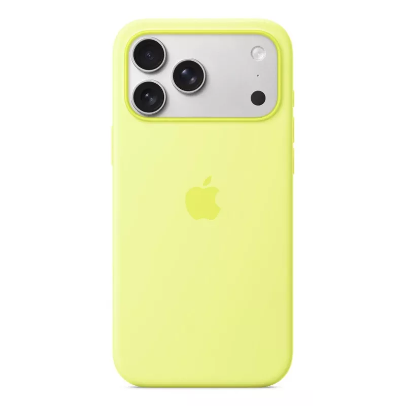 APPLE iPhone 17 Pro Max - Silicone Case With Magsafe - Neon Geltona