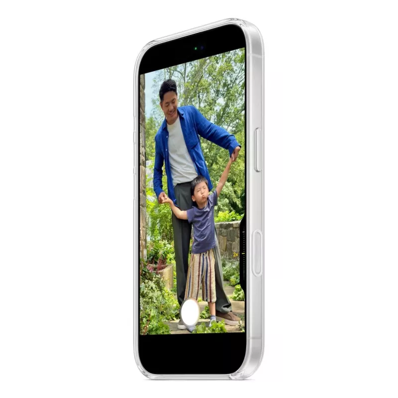 APPLE Apple permatomas dėklas su MagSafe iPhone 17 skaidrus