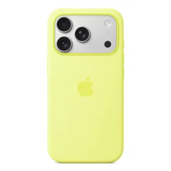 APPLE iPhone 17 Pro - Silicone Case With Magsafe - Neon Geltona