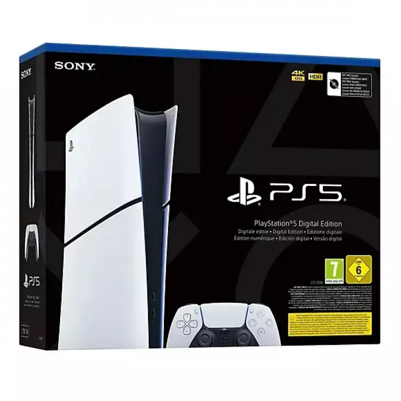 Sony PlayStation 5 (modelio grupė – Slim) skaitmeninis leidimas