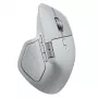 Logitech pelė MX Master 4 — dešinei rankai, lazerinė 8000 DPI, RF belaidis + Bluetooth, 8 mygtukai, pilka