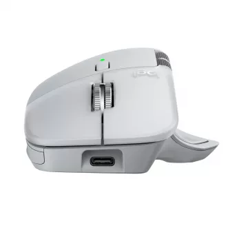 LOGITECH MX Master 4 for Mac – belaidė pelė – balta sidabrinė