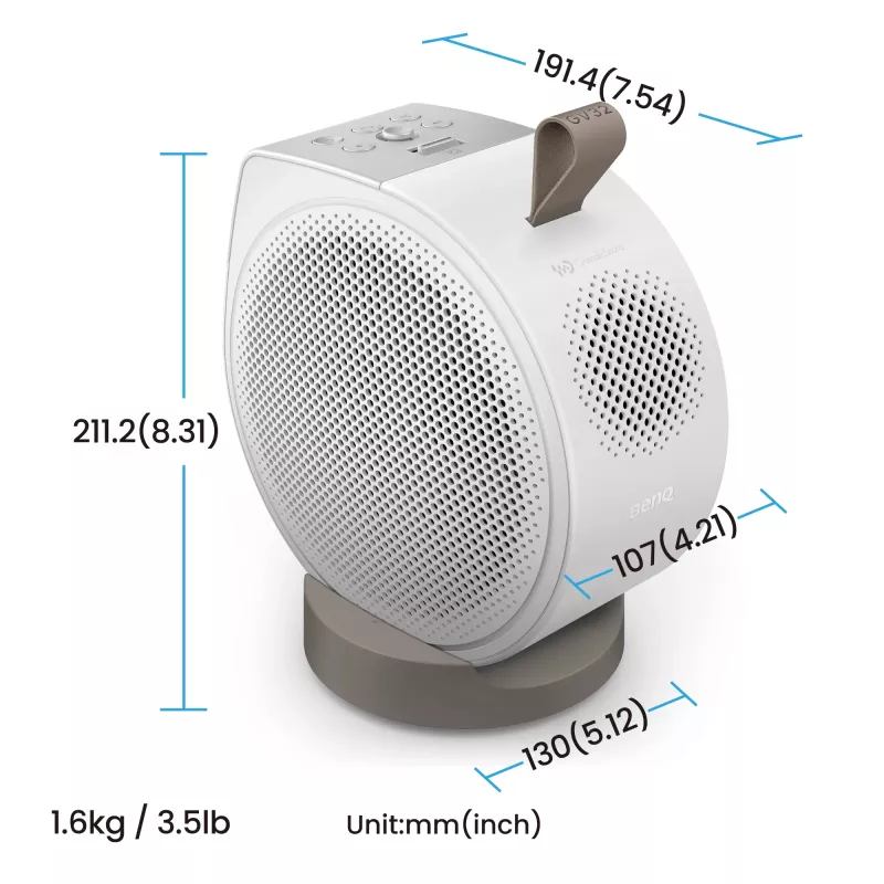 BenQ GV32 500 ANSI liumenų DLP 1080p (1920x1080) Baltas