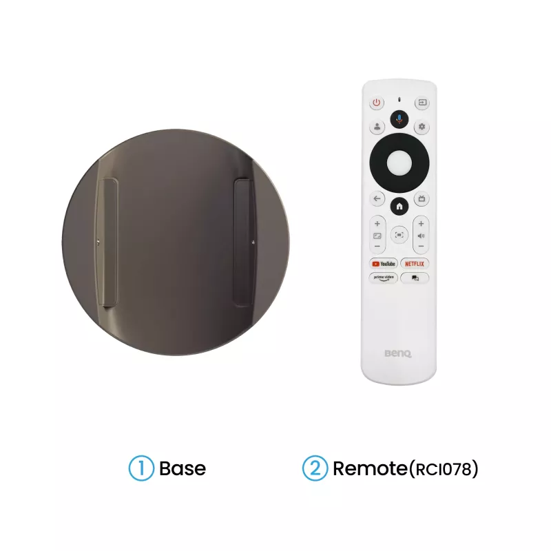 BenQ GV32 500 ANSI liumenų DLP 1080p (1920x1080) Baltas
