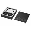 Shuttle Slim PC DH770, S1700, 2x HDMI, 2x DP, 2x 2.5G LAN, 2x COM, 8x USB, 1x 2,5 colio, 2x M.2, 24/7 nuolatinis veikimas, įsk. VESA