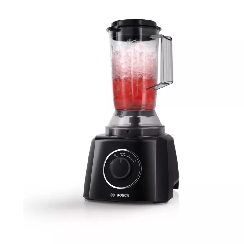 Bosch MCM3201B virtuvės kombainas 800 W 2,3 L Juoda, Skaidri