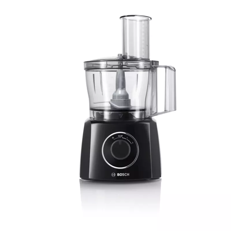 Bosch MCM3201B virtuvės kombainas 800 W 2,3 L Juoda, Skaidri