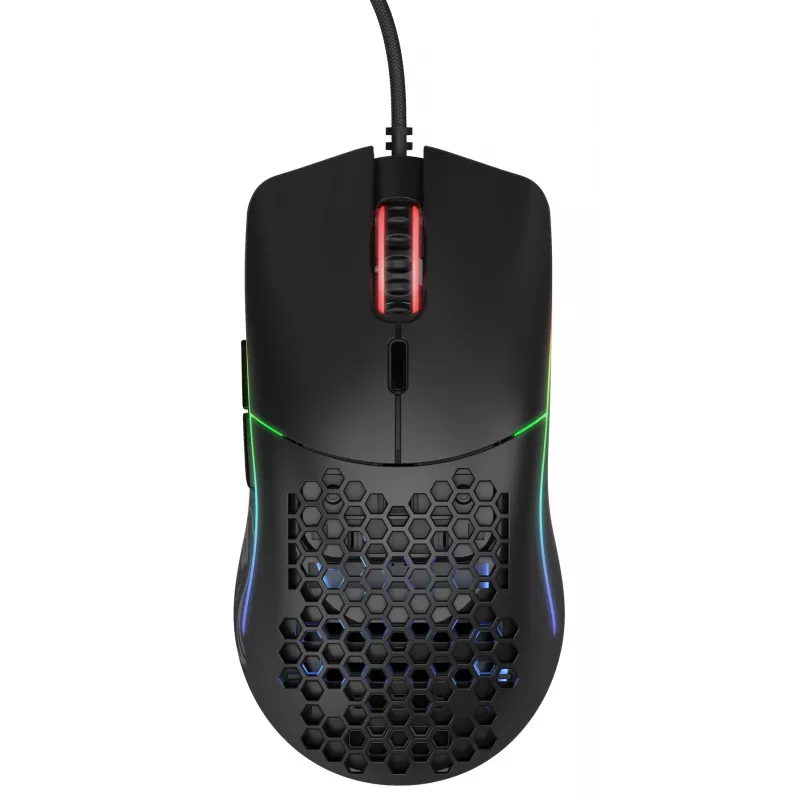 Glorious Gaming Glorious Model O pelė Regular (Juoda), Right-hand, Optical, USB Type-A, 12000 DPI, Juoda