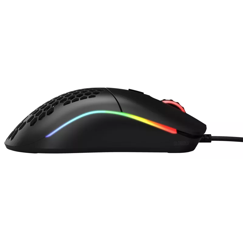 Glorious Gaming Glorious Model O pelė Regular (Juoda), Right-hand, Optical, USB Type-A, 12000 DPI, Juoda