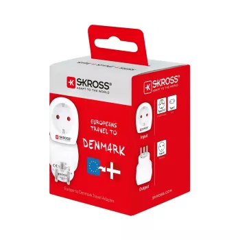 Maitinimo kištuko adapteris Type C Europlug Skross 1.500232-E
