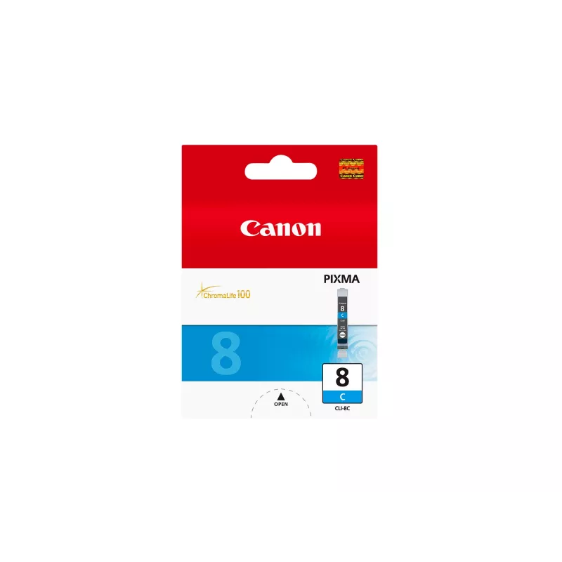 Canon CLI-8C Žydra rašalo kasetė, žydra, 1 vnt., 790 puslapių