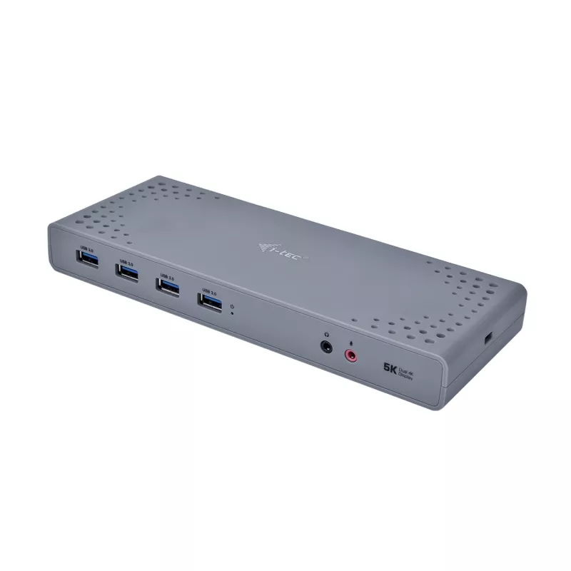 i-tec USB 3.0 / USB-C / Thunderbolt 3 dviejų monitorių dokavimo stotelė