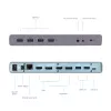 i-tec USB 3.0 / USB-C / Thunderbolt 3 dviejų monitorių dokavimo stotelė
