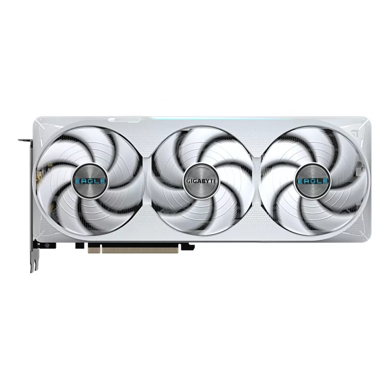 GIGABYTE GeForce RTX 5070 Ti EAGLE OC ICE SFF 16G vaizdo plokštė - 16GB GDDR7, 256bit, PCI-E 5.0, 2542 MHz šerdies dažnis, 3 x DP 2.1a, 1 x HDMI 2.1b, NVIDIA DLSS 4, GV-N507TEAGLEOC ICE-16GD