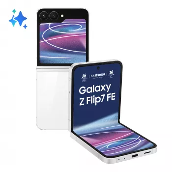 Samsung Galaxy Z Flip7 FE 17 cm (6,7 colio) 5G 8 GB 256 GB 4000 mAh Balta