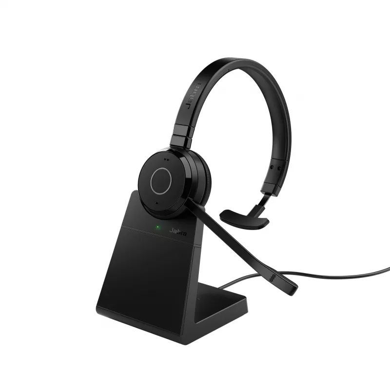 Ausinės „Jabra Evolve 65 TE“ – „Link390a MS Mono“ (su stovu)