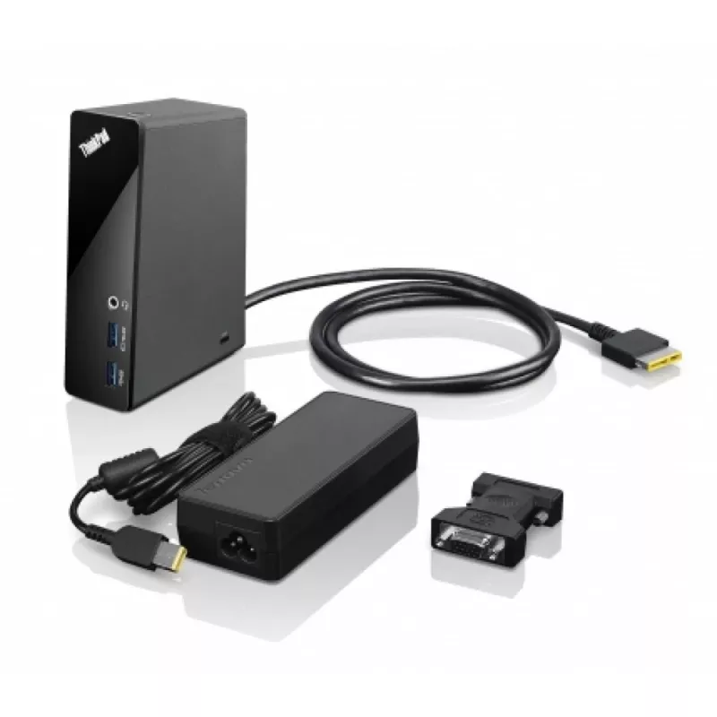 Lenovo ThinkPad OneLink Pro dokų stotelė, laidinė, USB 2.0, juoda