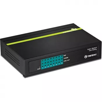 TRENDNET PoE+ komutatorius 8 prievadų Gigabit Greennet 8x Gbe PoE+