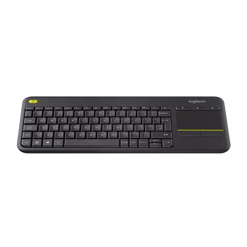 LOGITECH belaidė jutiklinė klaviatūra K400 Plus – juoda – QWERTY UK