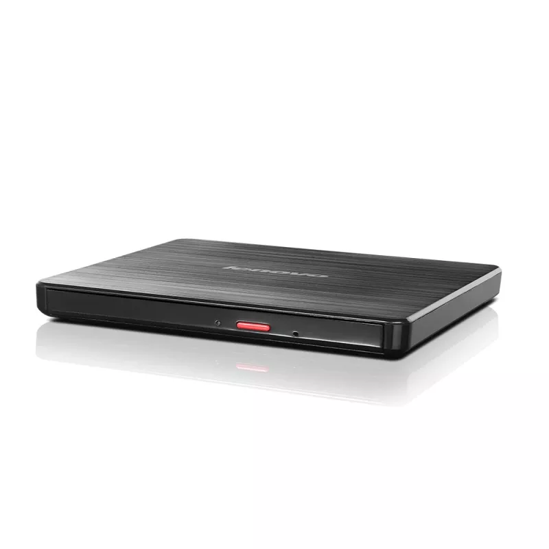 Optinis įrenginys Lenovo DB65 DVD±RW vidinis/išorinis suderinamas su staliniams kompiuteriams/nešiojamiesiems kompiuteriams, juoda, 144×14×137 mm, 200 g