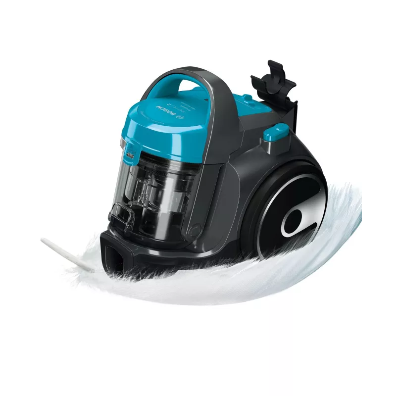 Bosch Serie 2 BGS05X240 dulkių siurblys 1,5 L Cilindrinis dulkių siurblys Sausas 700 W Be maišelio