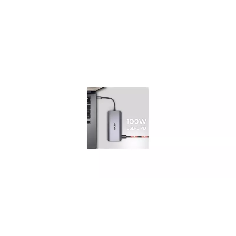 ACER 12in1 Type C Dongle Sidabrinė